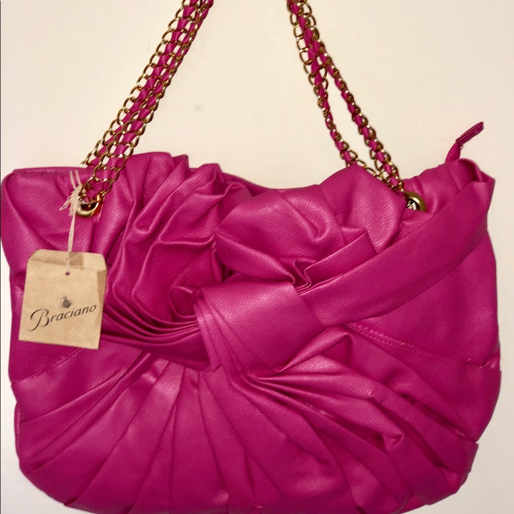 Pink  Designer Braciano Bouquet Bag